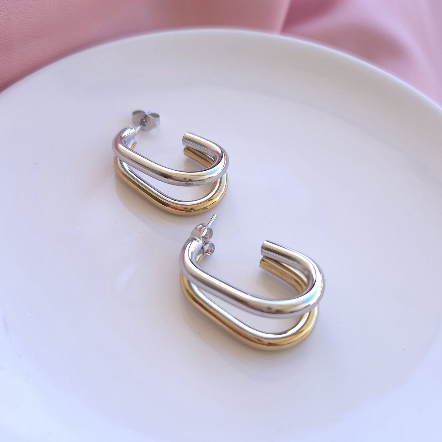 Pendientes Maxi Duo