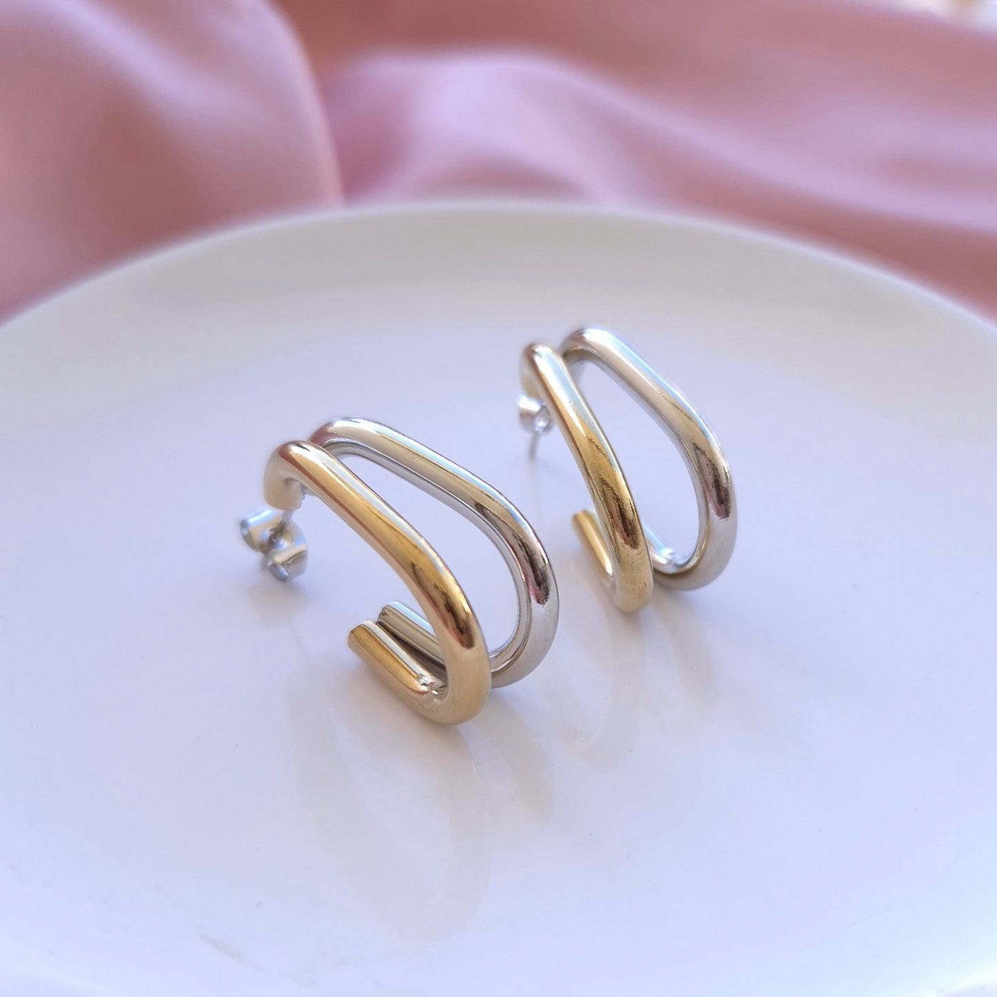 Pendientes Maxi Duo