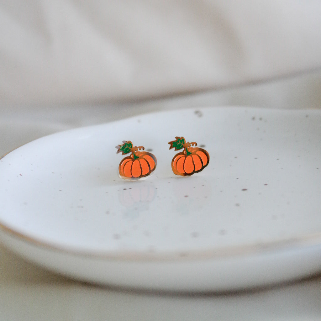Pendientes Calabaza