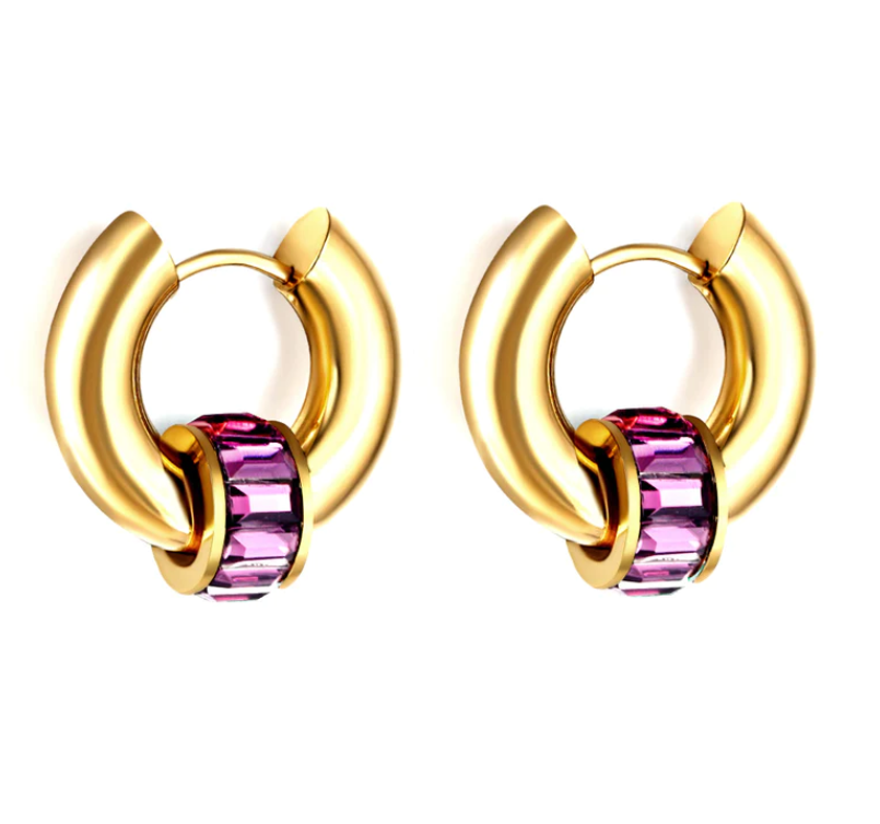 Argollas Lila