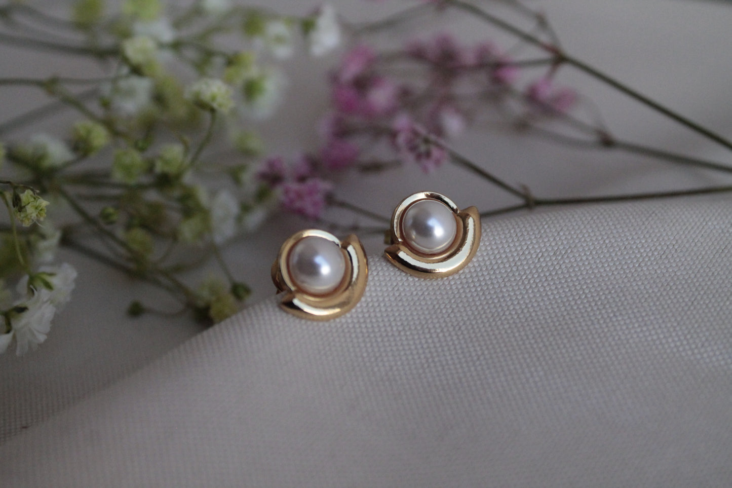 Pendientes Semi-Perla