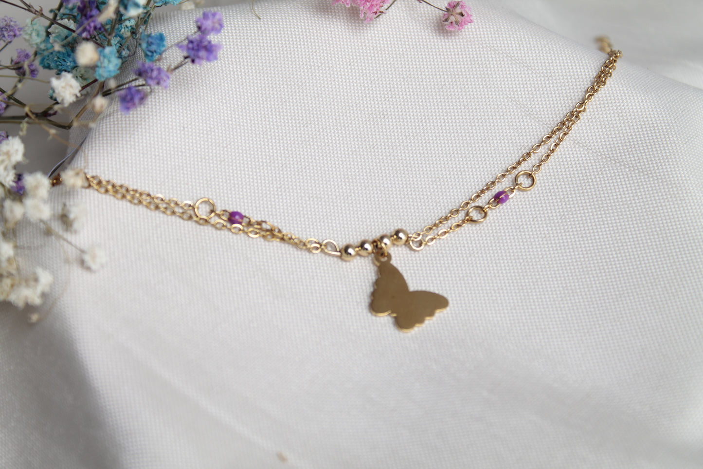 Pulsera Mariposa Colores