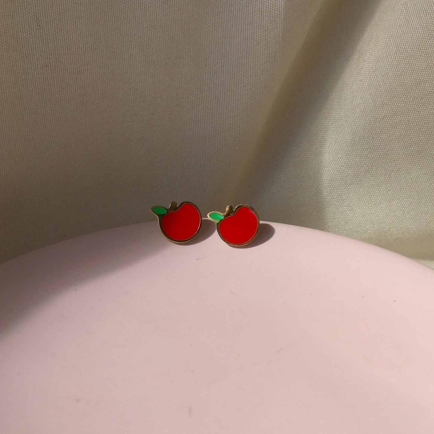 Pendientes Manzana