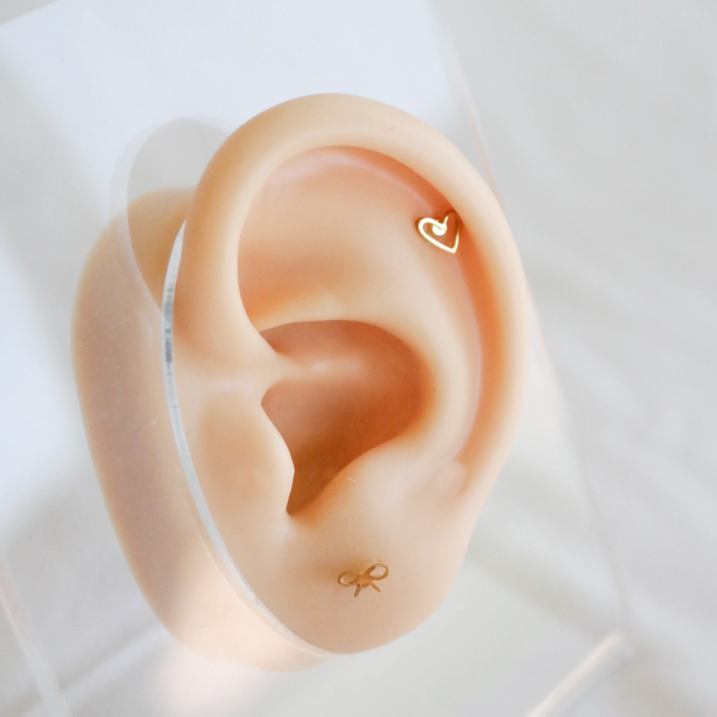 Pendientes de rosca Corazón