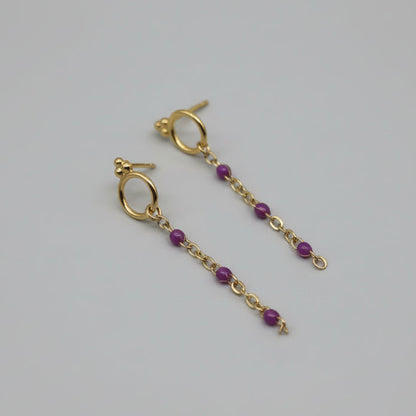 Pendientes Malva