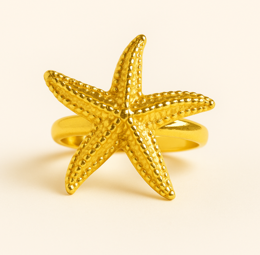 Anillo Estrella de Mar