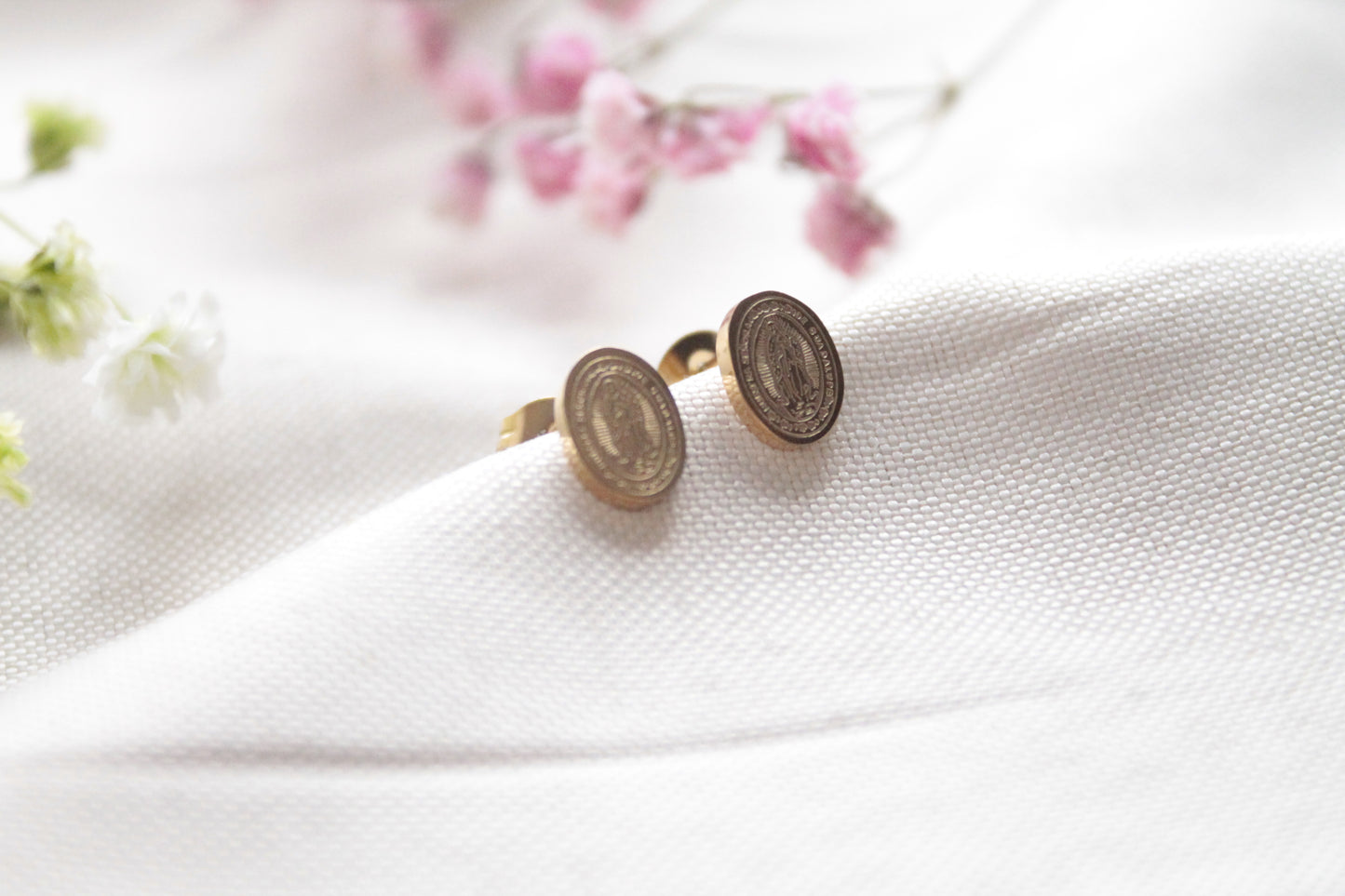 Pendientes Virgen de Guadalupe