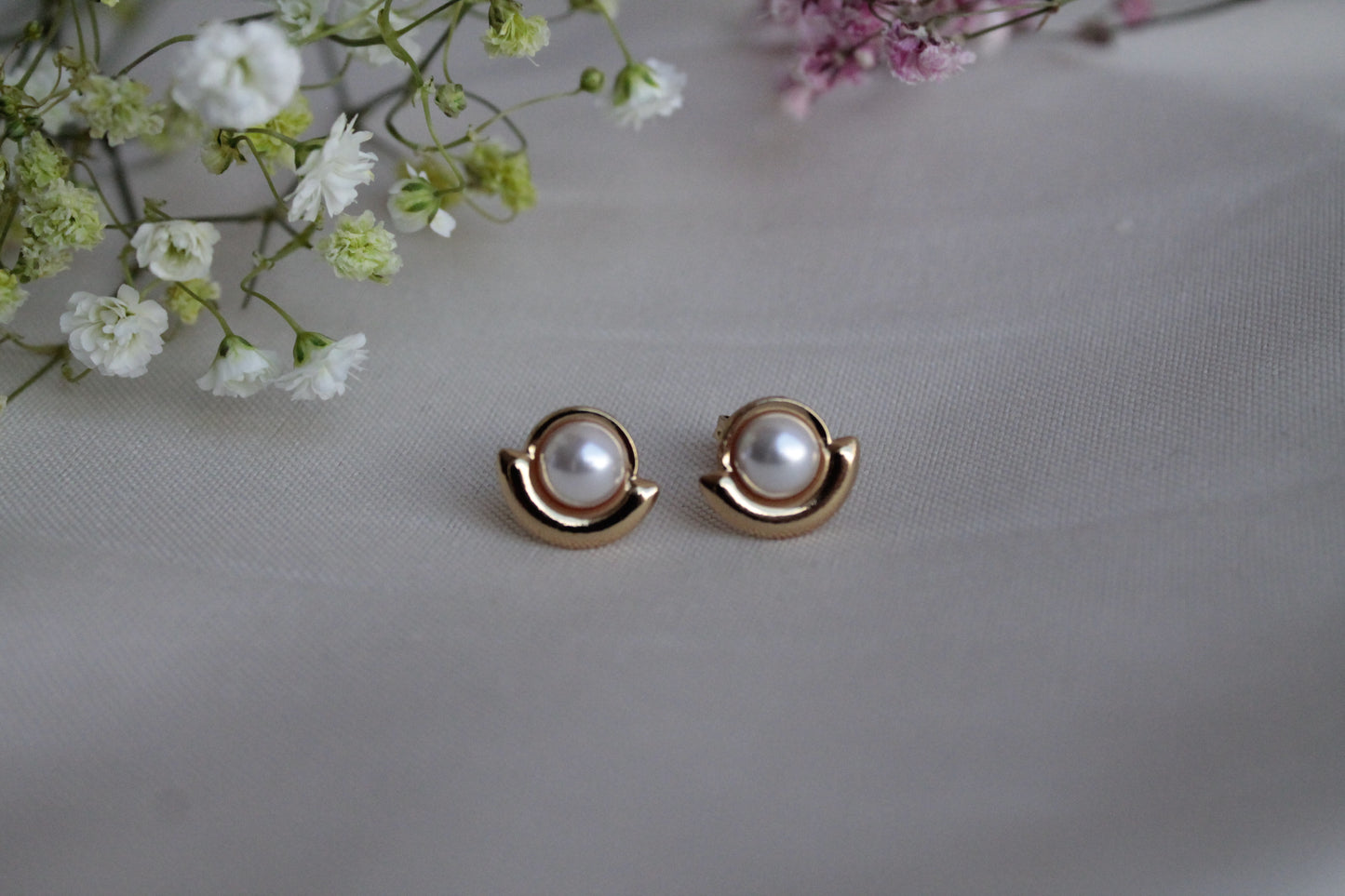 Pendientes Semi-Perla