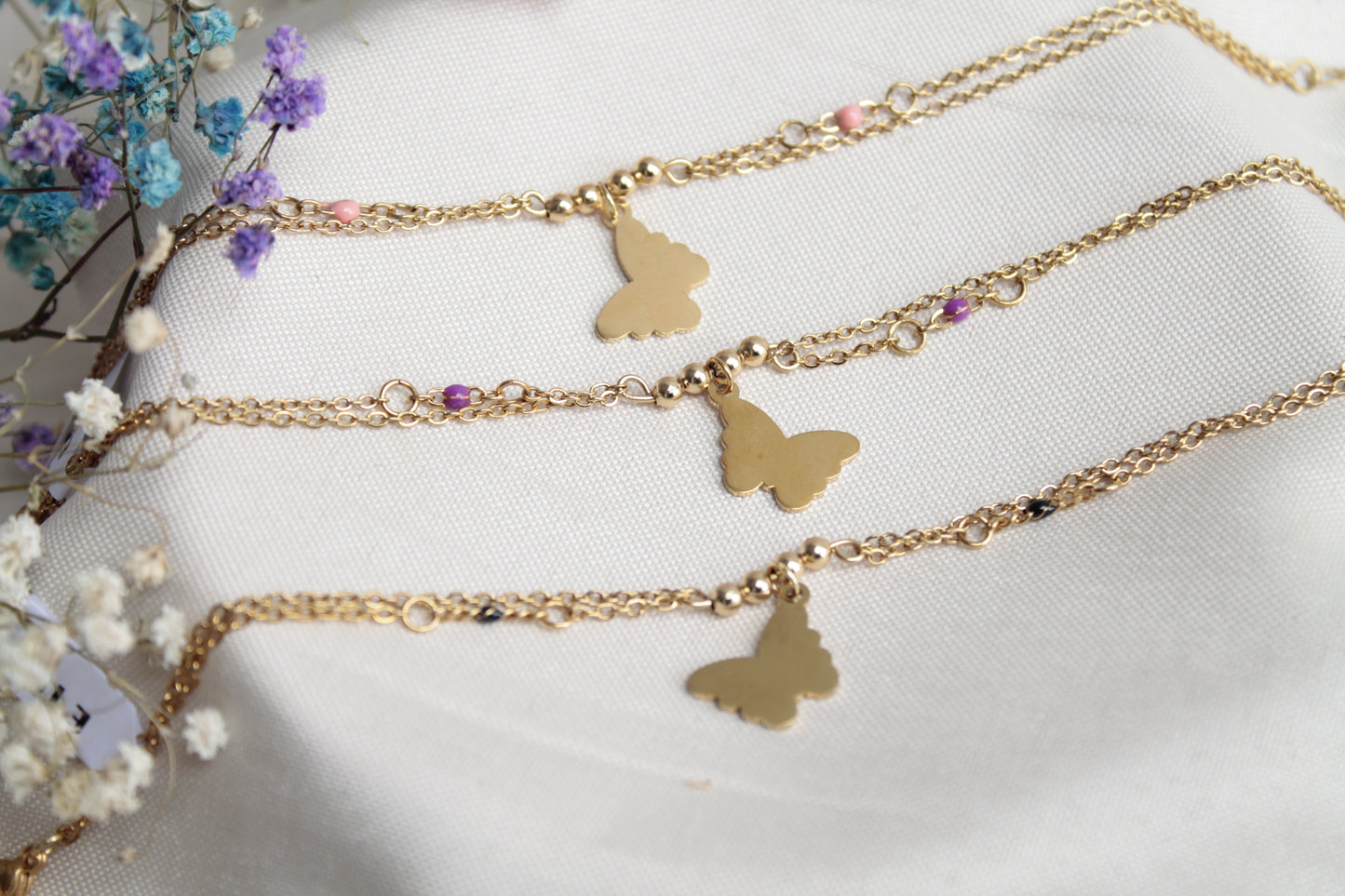 Pulsera Mariposa Colores