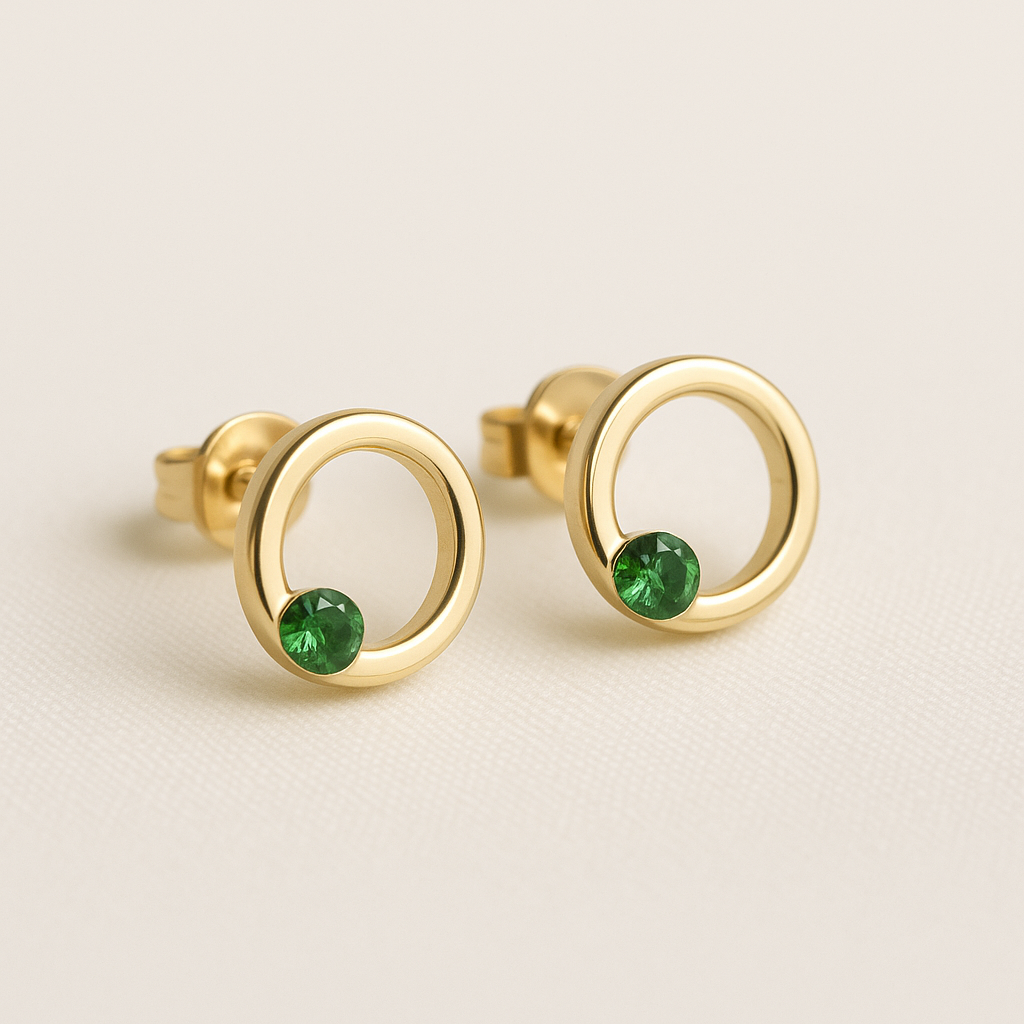 Pendientes Nerea Verde