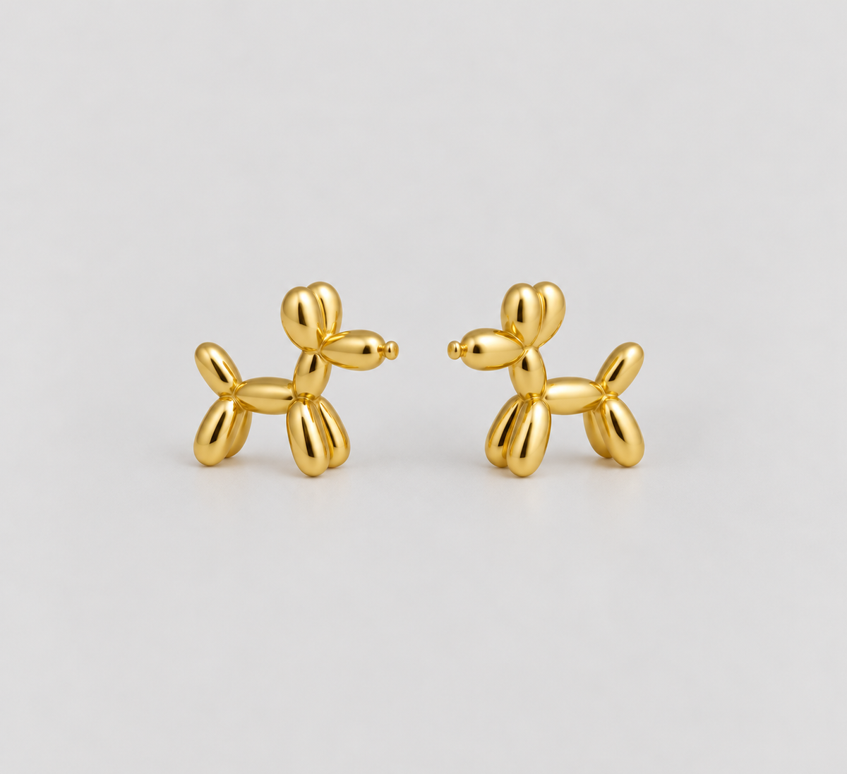 Balloon Dog Earrings