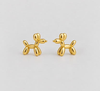 Balloon Dog Earrings