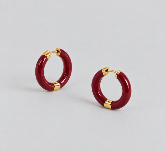 Argollas Burdeos