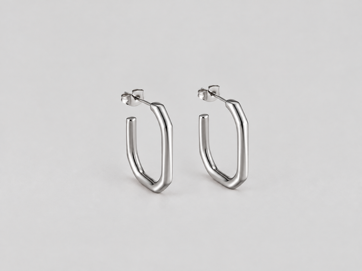 Hailey Hoop Earrings