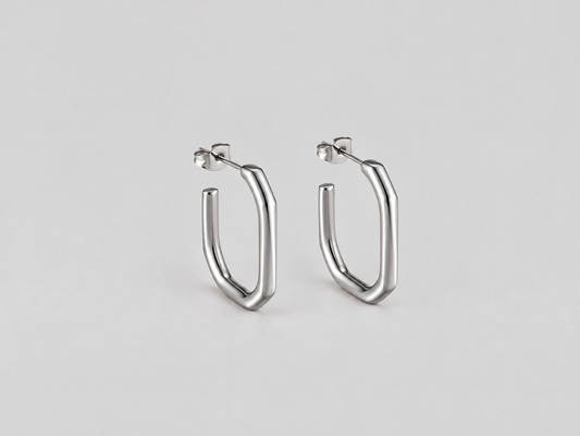 Hailey Hoop Earrings