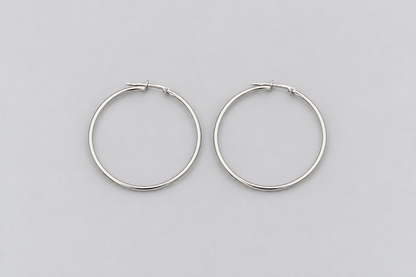 Classic Medium Hoop Earrings