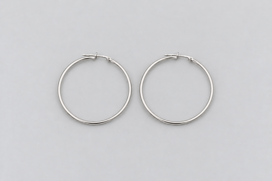 Classic Medium Hoop Earrings