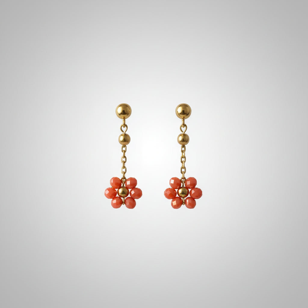 Pendientes Flores