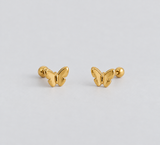 Pendientes mariposa