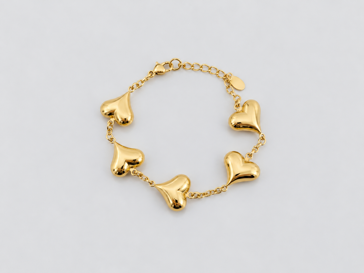Hearts bracelet