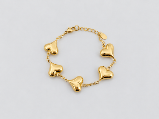 Hearts bracelet
