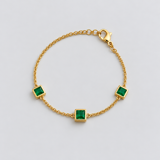 Emerald Bracelet