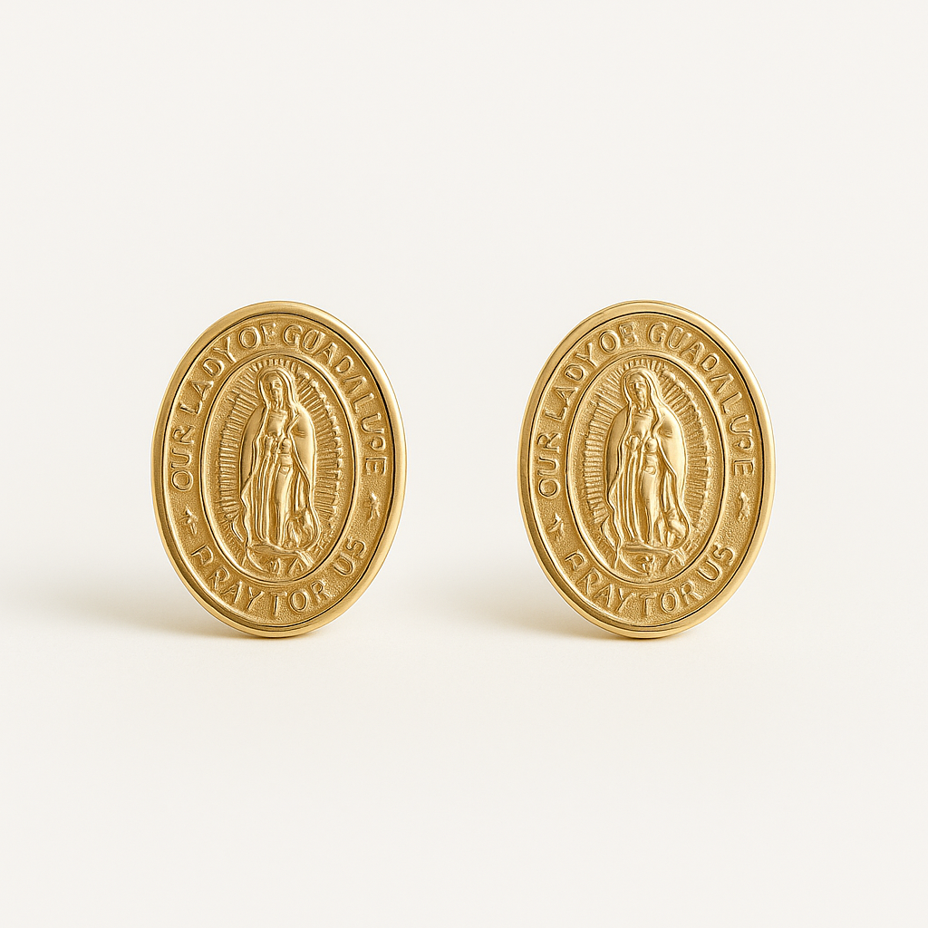 Pendientes Virgen de Guadalupe
