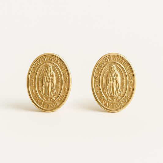 Pendientes Virgen de Guadalupe