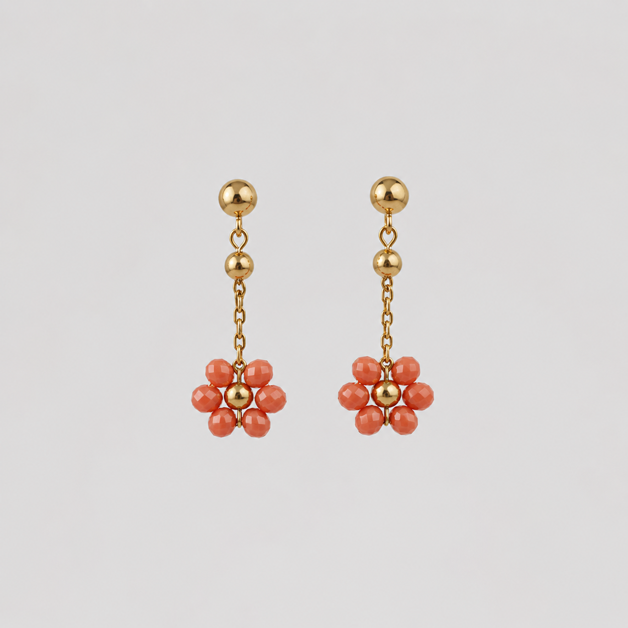 Pendientes Flores
