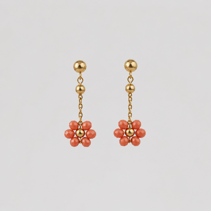Pendientes Flores