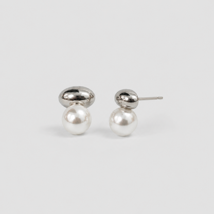 Pendientes de rosca Perla