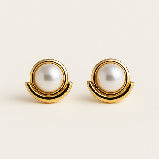 Pendientes Semi-Perla