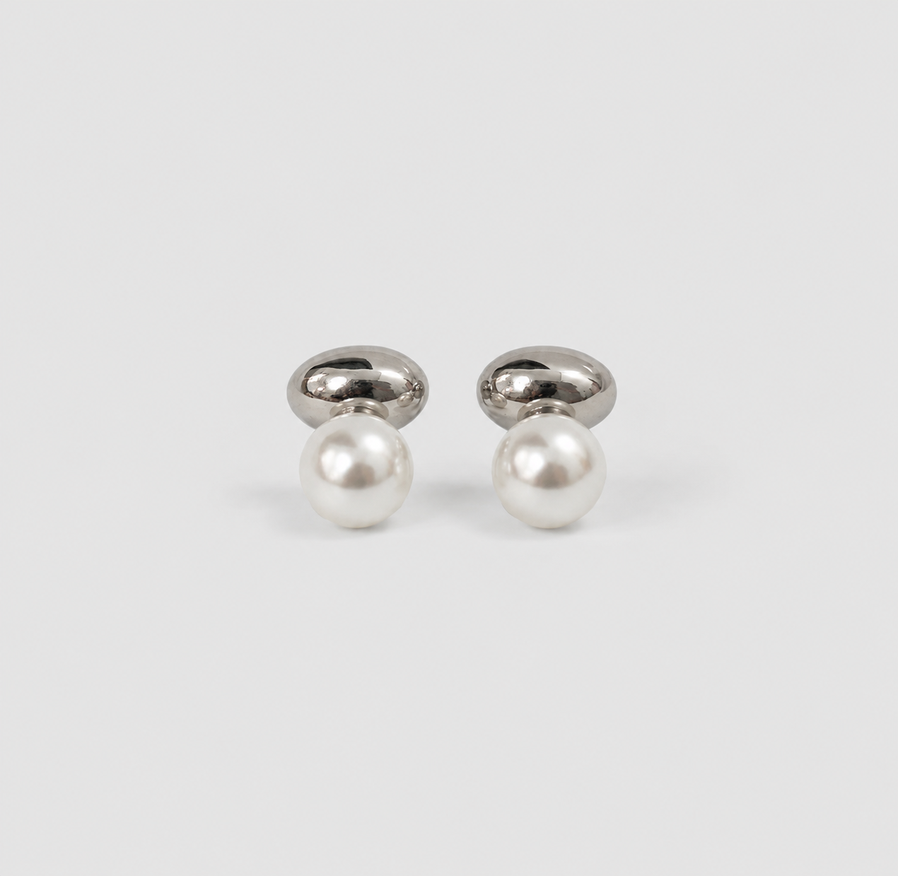 Pendientes de rosca Perla