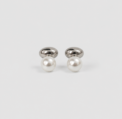 Pendientes de rosca Perla