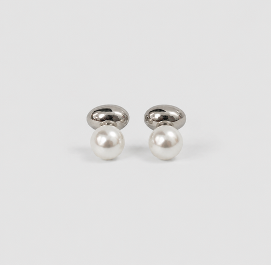 Pendientes de rosca Perla