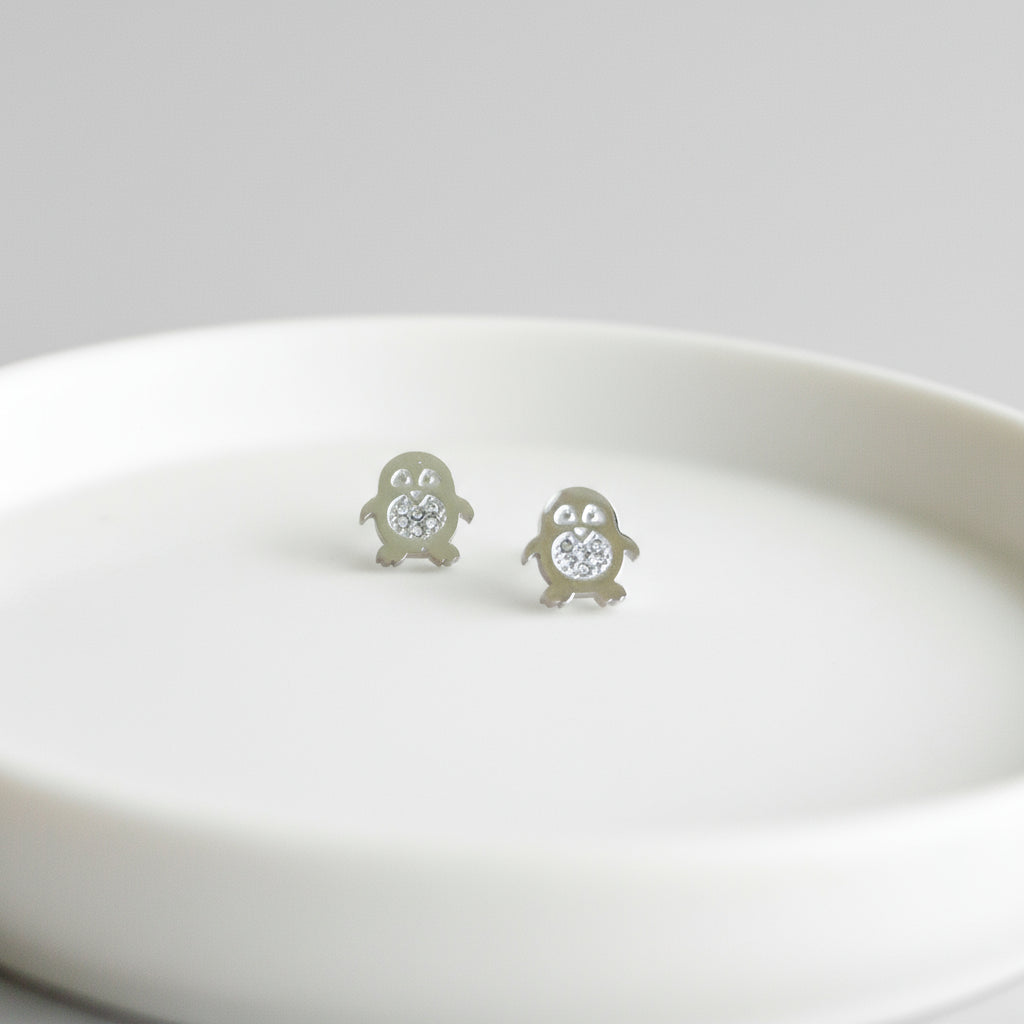 Pendientes Pingüino