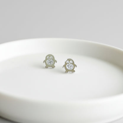 Pendientes Pingüino