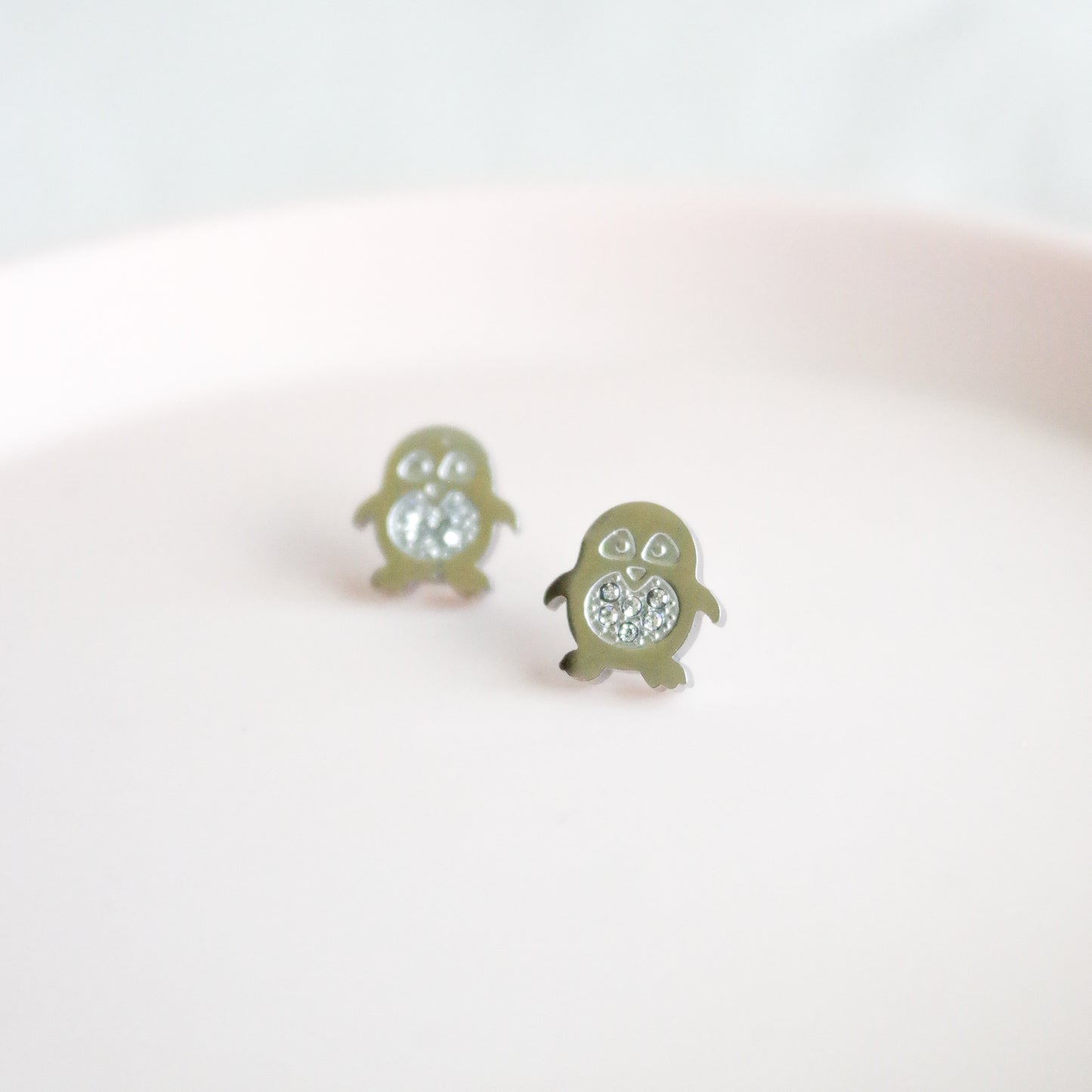 Pendientes Pingüino