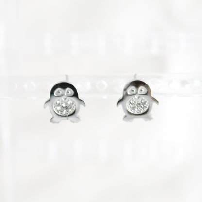 Pendientes Pingüino