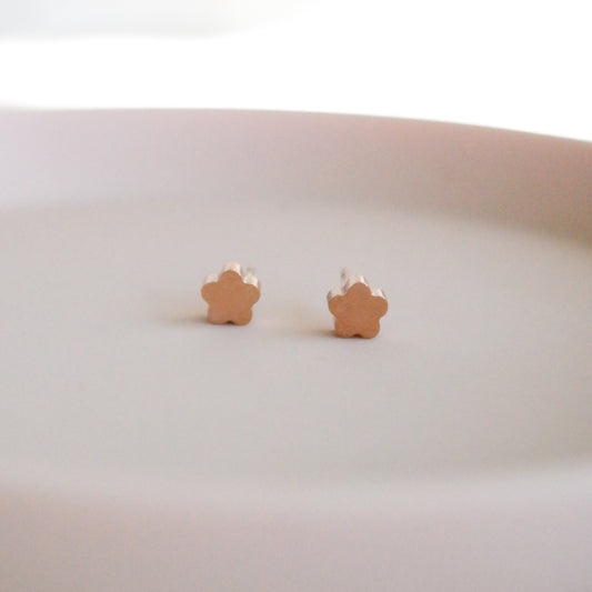Pendientes Flor Rosa